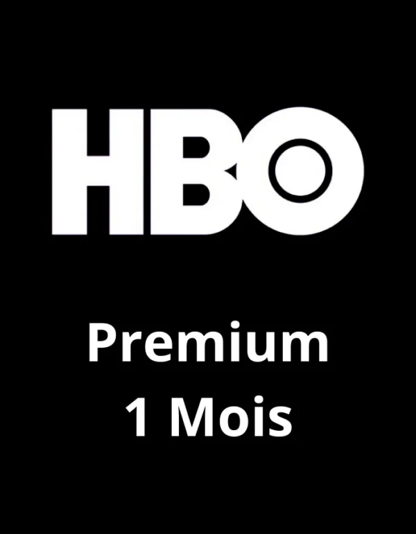 1-1 Abonnement HBO Max Premium –1 mois