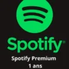 Abonnement Spotify Premium –12 mois