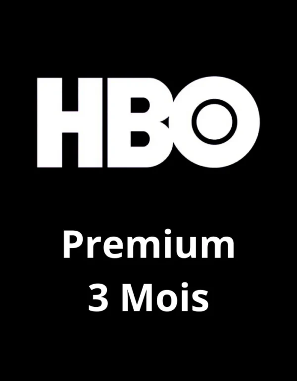 2-1 (1) Abonnement HBO Max Premium –3 mois