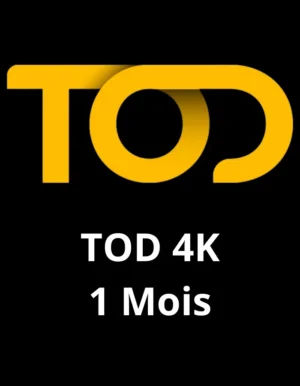 Abonnement TOD 4K –1 mois
