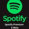 Abonnement Spotify Premium –6 mois