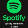 Abonnement Spotify Premium –3 mois