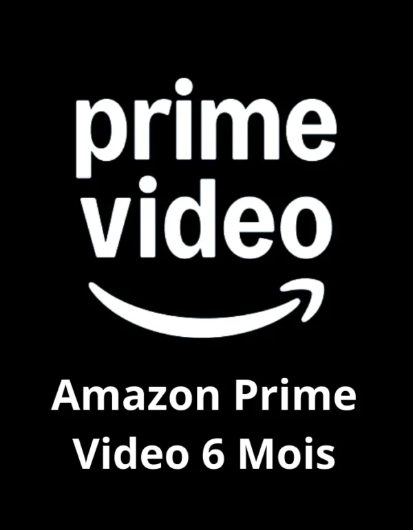 3-2 Abonnement Amazon Prime Video –6 mois