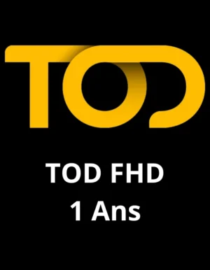 Abonnement TOD FHD –12 mois