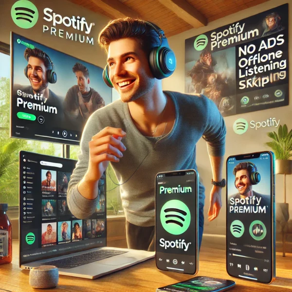 Abonnement Spotify Premium –6 mois