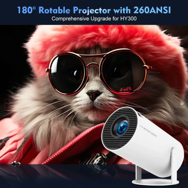 PROJECTOR HY300 PRO + ( ABONNEMENT IPTV 12Mois )