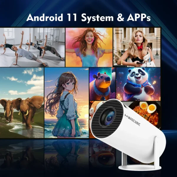 PROJECTOR HY300 PRO + ( ABONNEMENT IPTV 12Mois )
