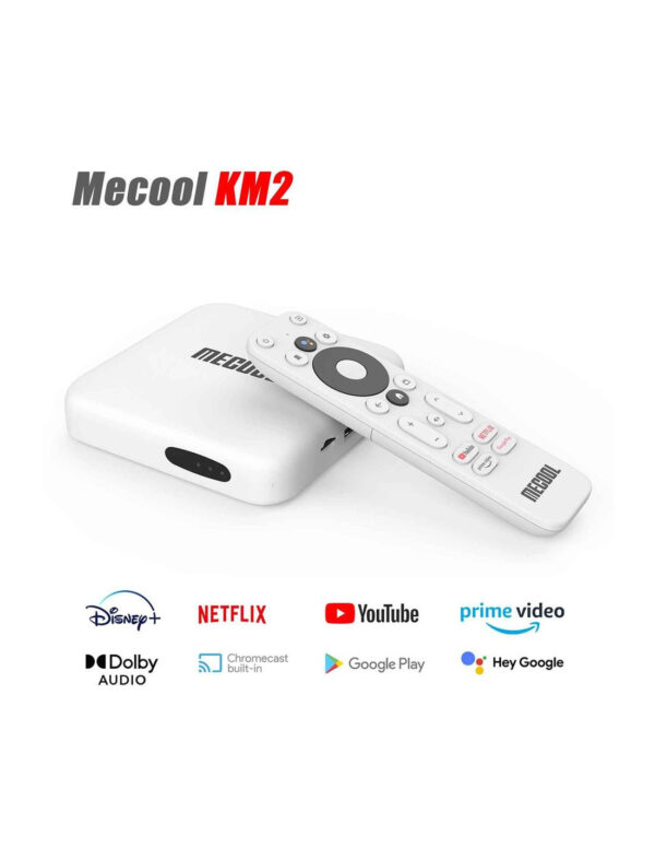 mecool-km2-android-tv-box-4k-2gb-ram-8gb-rom-netflix-certifie- Mecool KM2 Android TV Box + ( ABONNEMENT IPTV 12Mois )